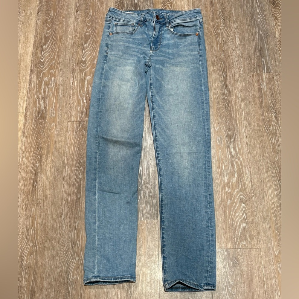 American Eagle Outfitters Light Blue Skinny Jeans